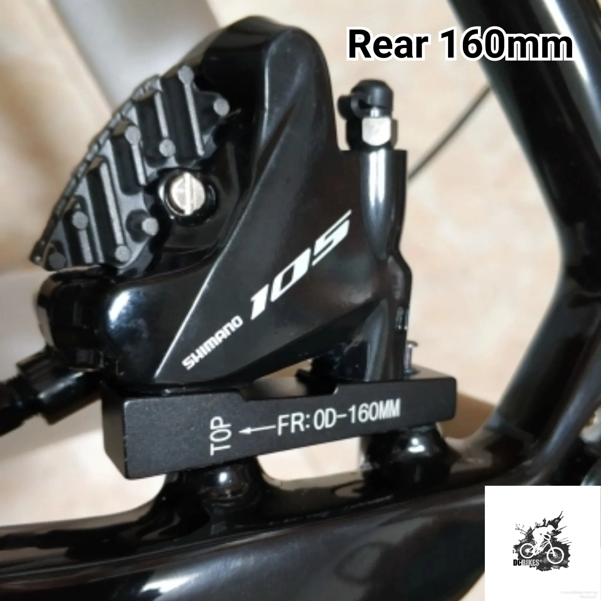 140mm | 160mm MTB Road Cyclocross CX Front Rear Flat Mount Disc Brake Adapter