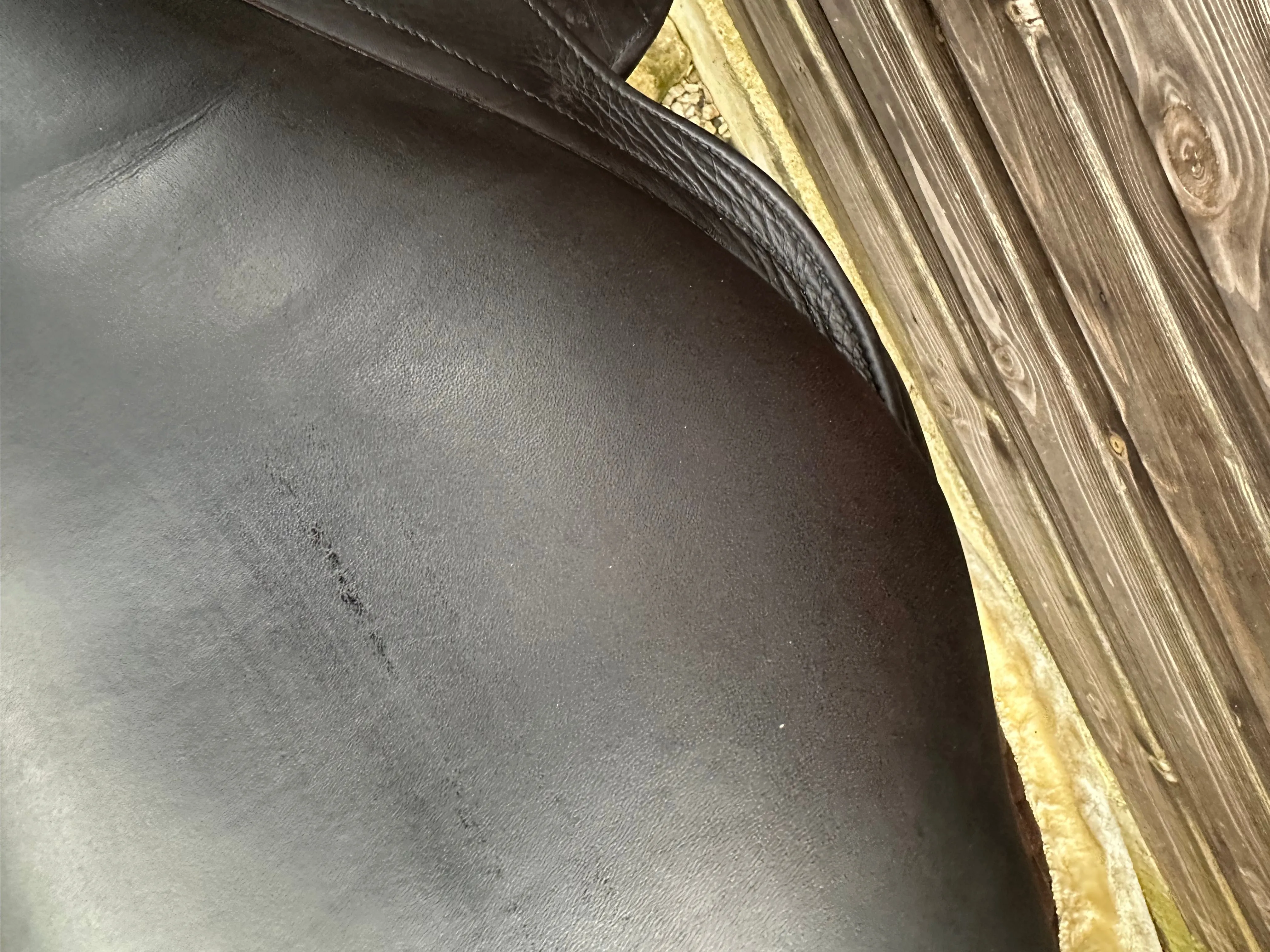 18” Optimus Jump Brown Changeable gullet saddle  Wide gullet