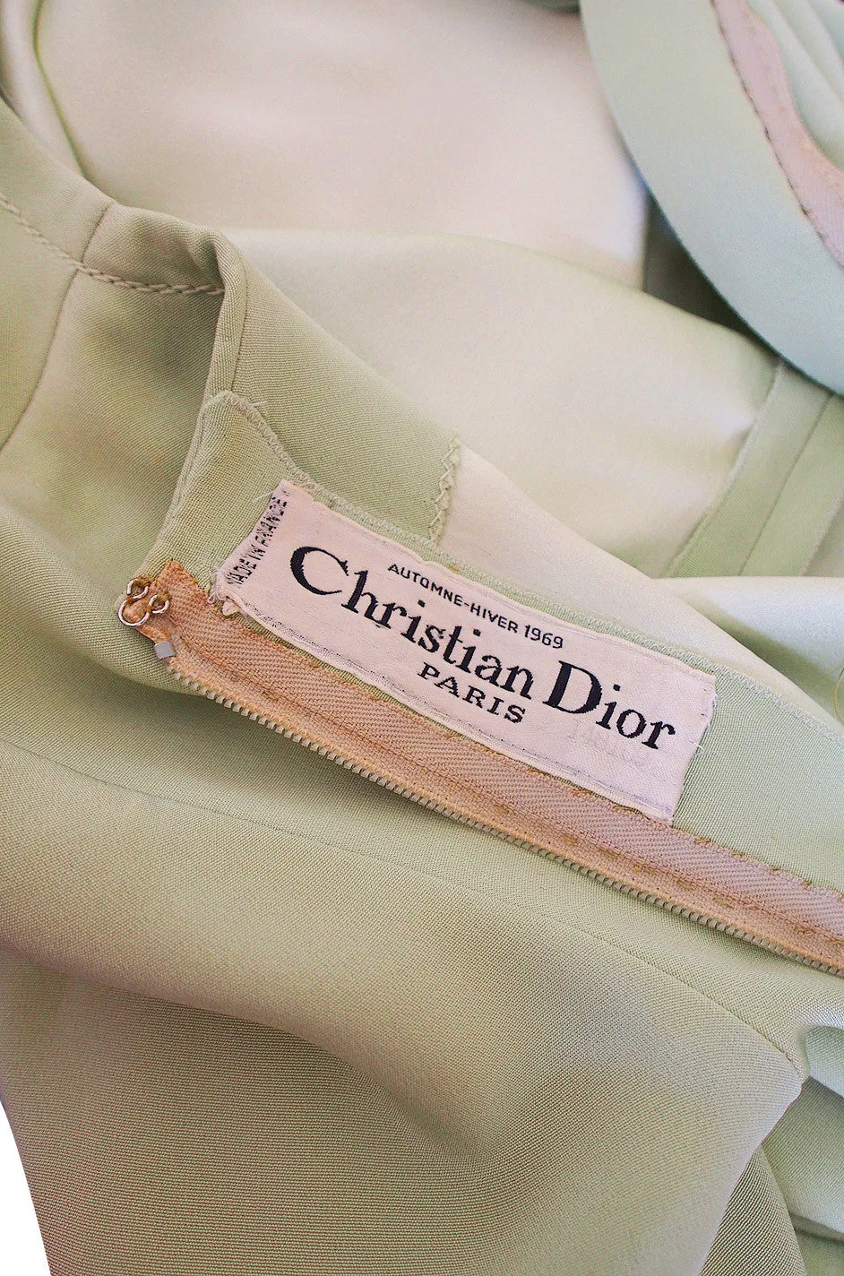 1969 Museum Piece Christian Dior Haute Couture Pant Set
