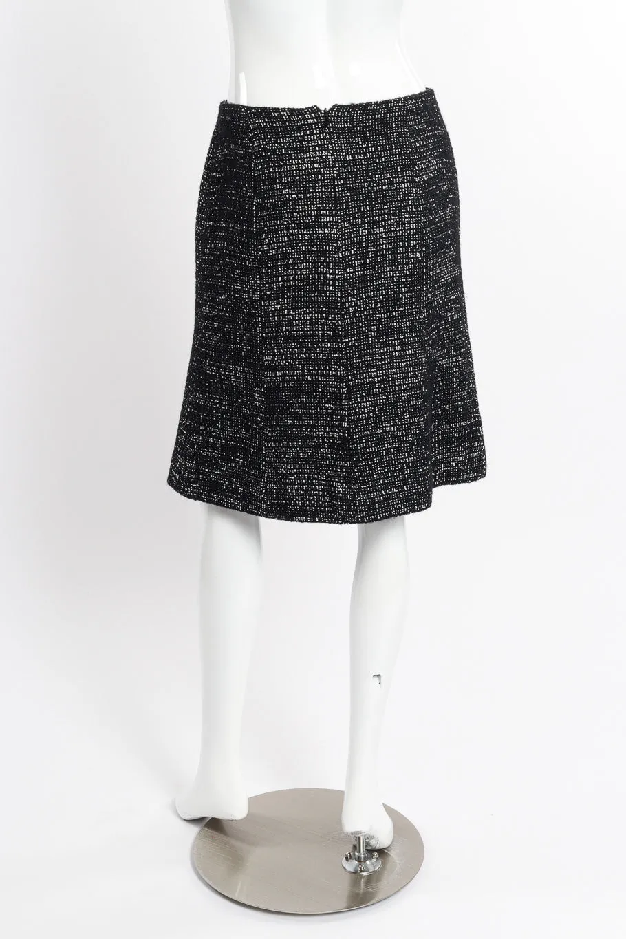 2002 F/W Bouclé Tweed Jacket & Skirt Set