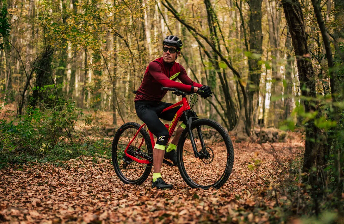 29 Inch MOUNTAIN BIKE ROCKRIDER XC 120 SRAM NX - RED