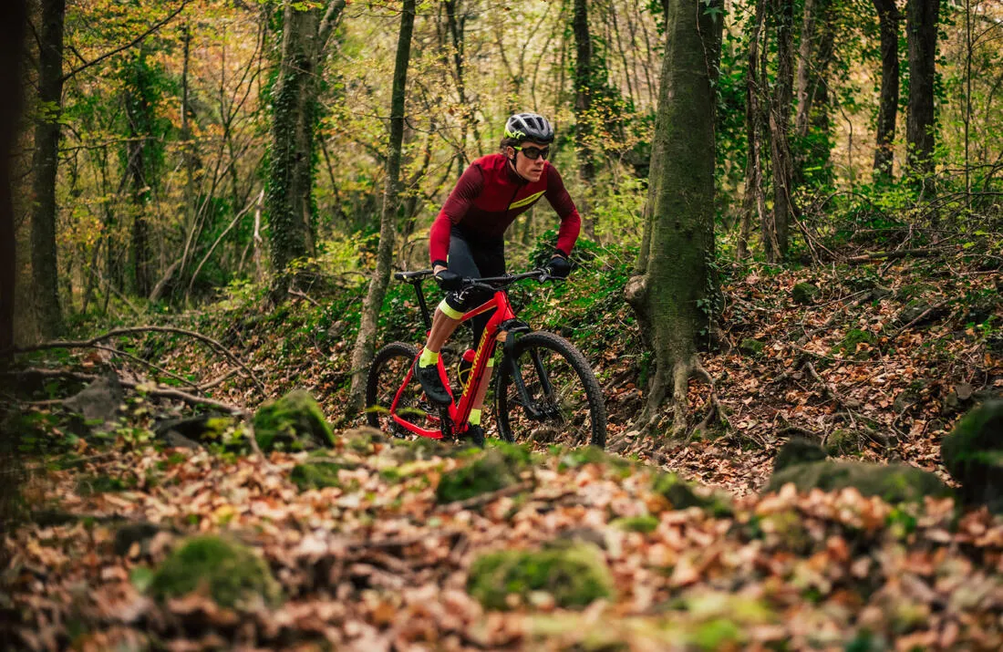 29 Inch MOUNTAIN BIKE ROCKRIDER XC 120 SRAM NX - RED