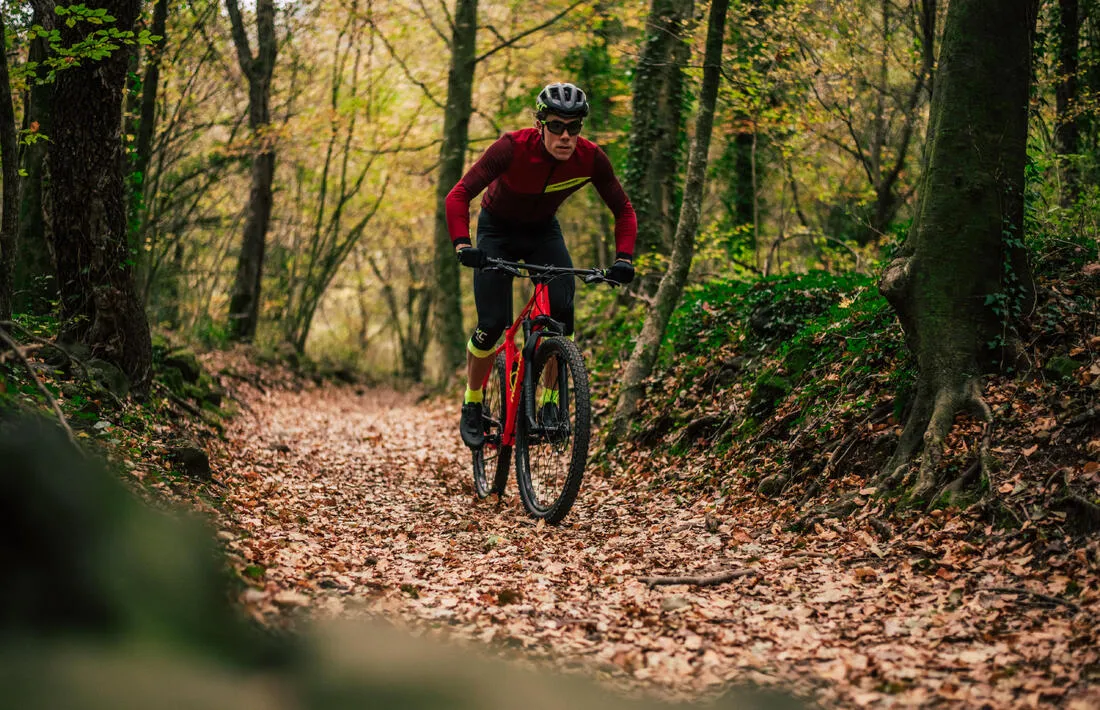29 Inch MOUNTAIN BIKE ROCKRIDER XC 120 SRAM NX - RED
