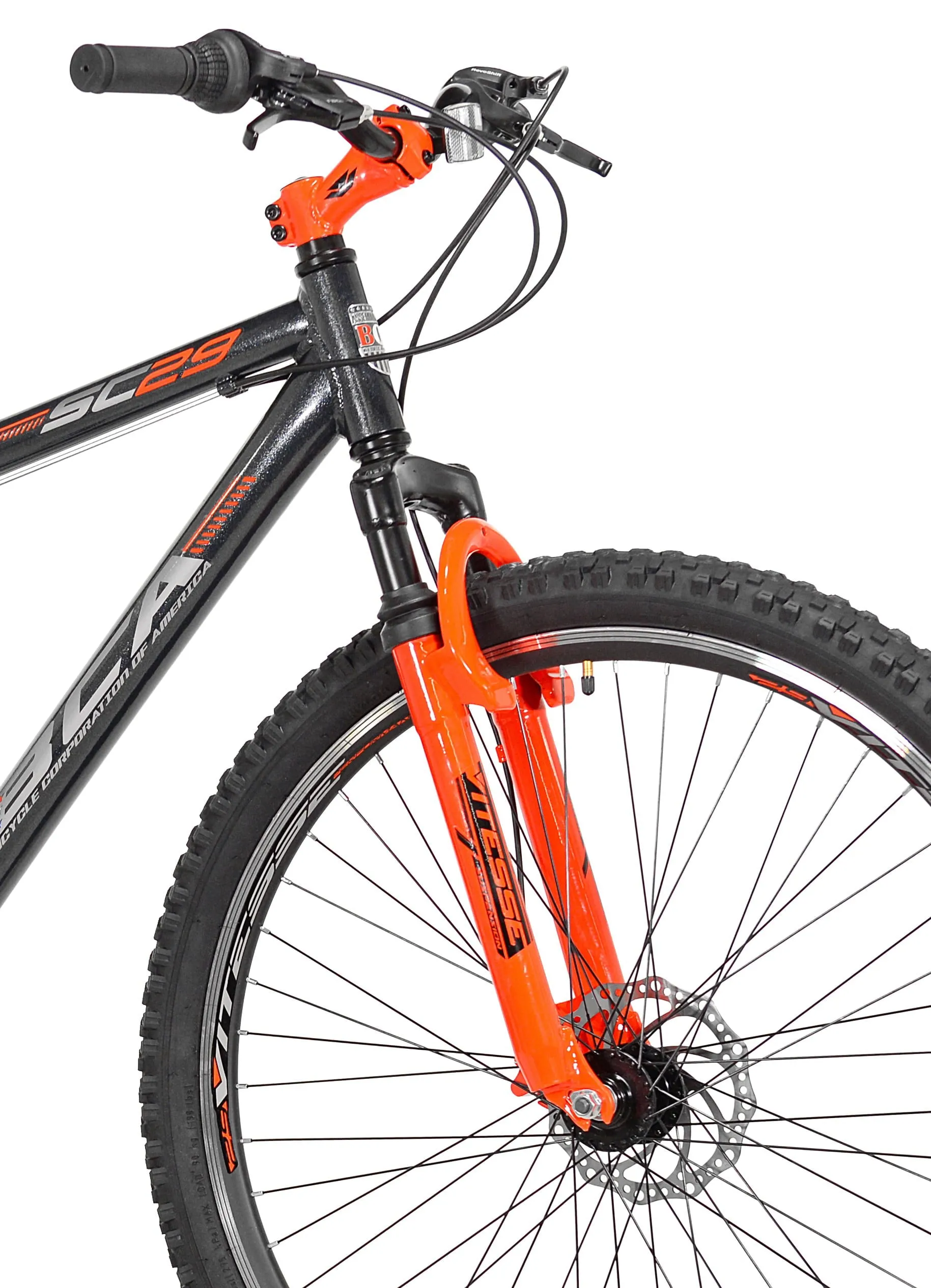 29" Mountain Bike, Gray/Orange