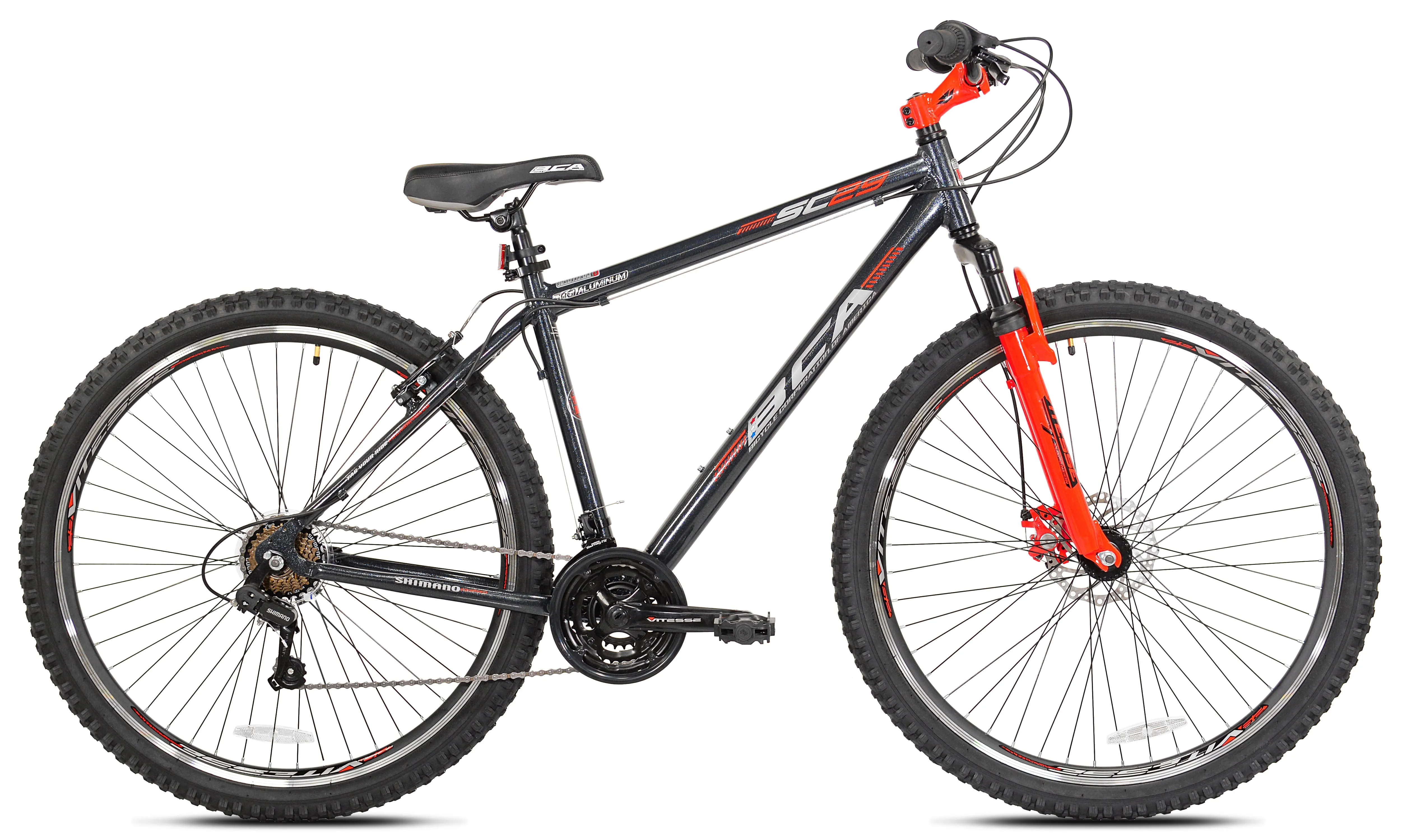 29" Mountain Bike, Gray/Orange