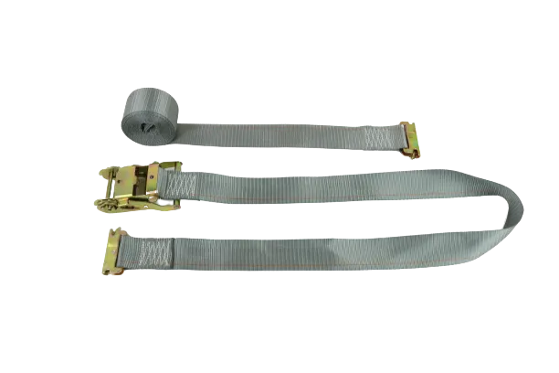 2" x 16' Grey Interior Van Strap Ratchet Assembly | Pack of 12 | E-Track Fitting