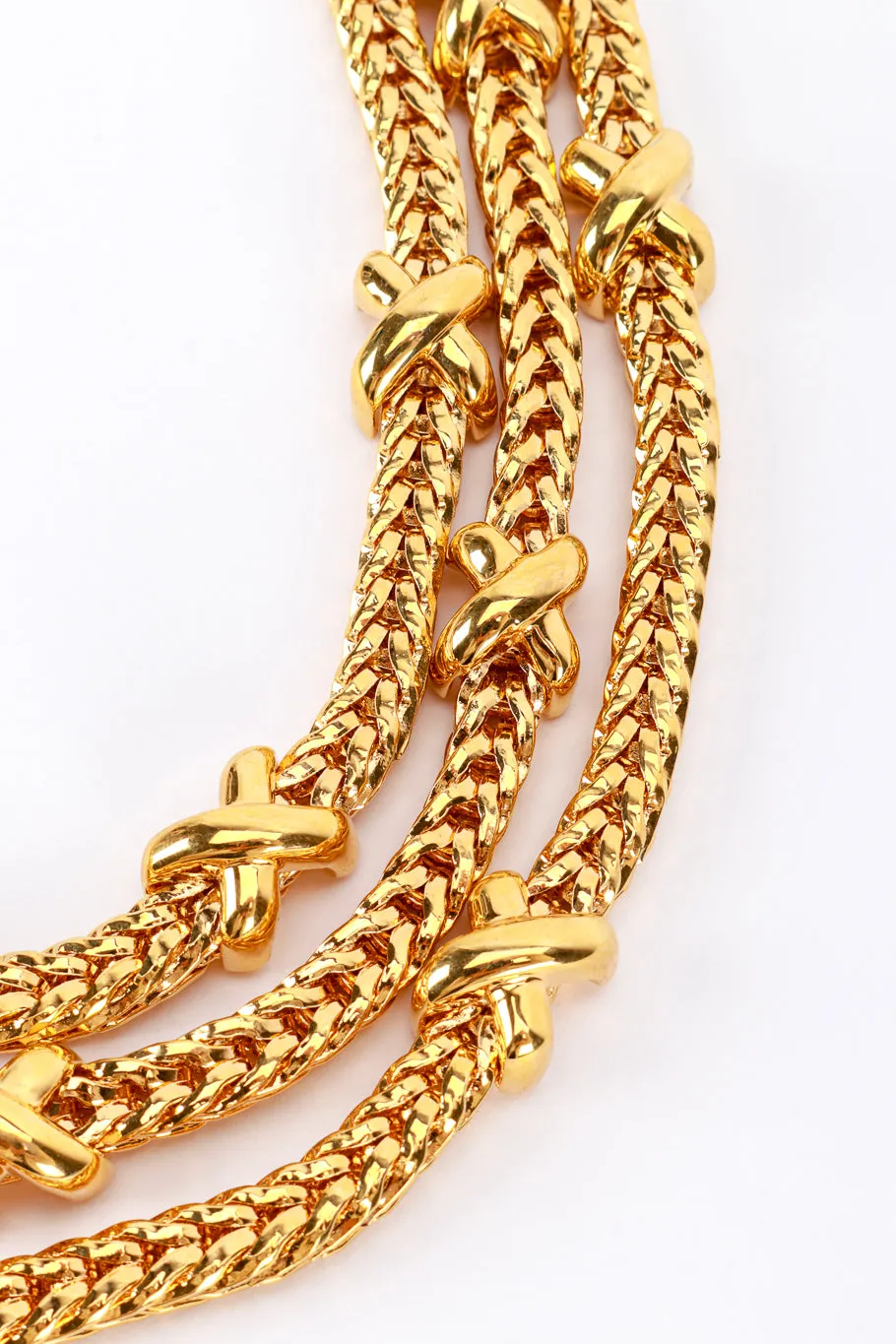 3-Strand X Necklace