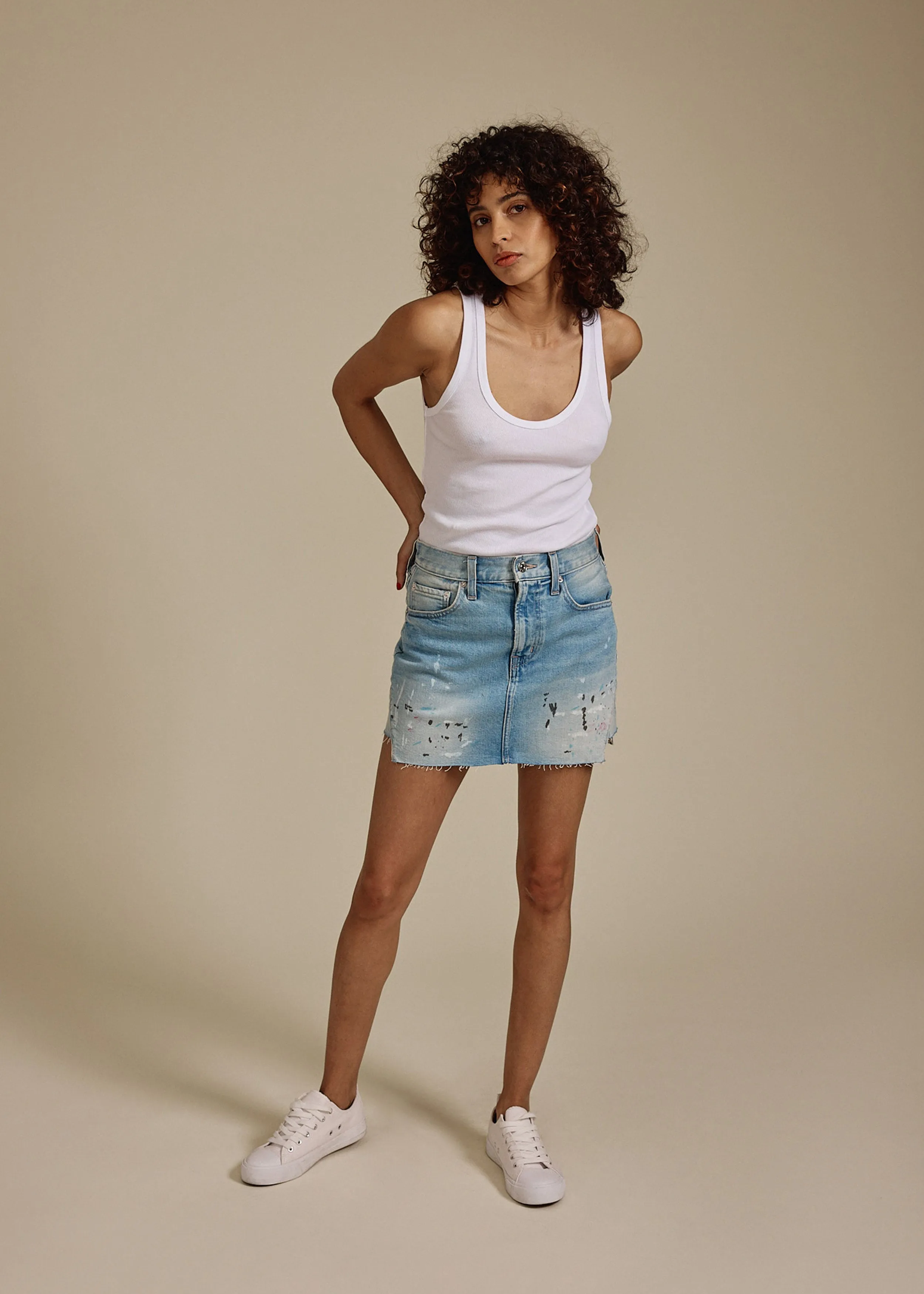 Abbey Skirt With Gusset || Belmont