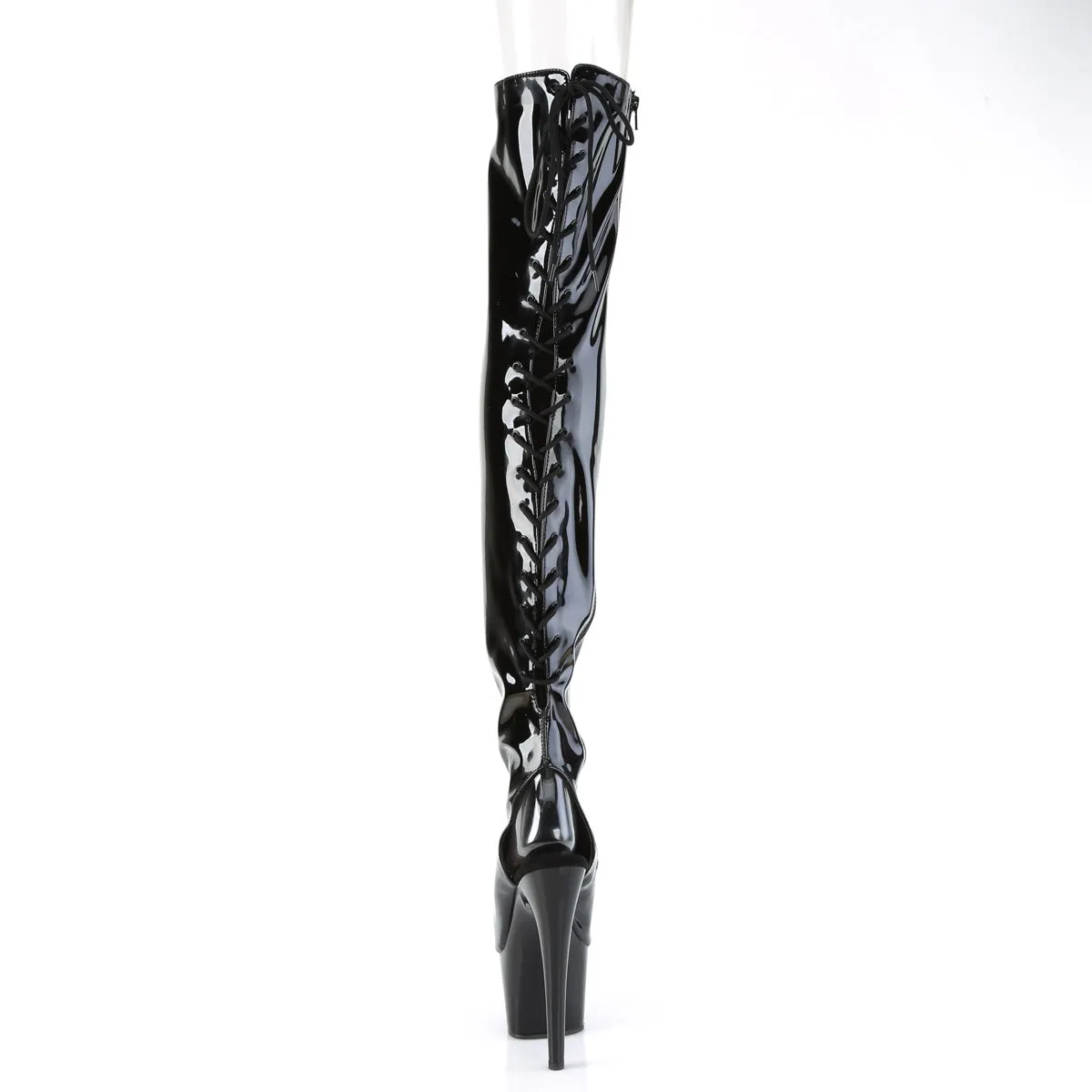 ADORE-3017  Black Stretch Patent/Black