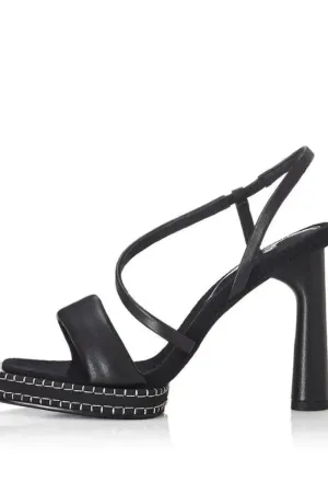 Alias Mae - Ginny Black Leather Shoes