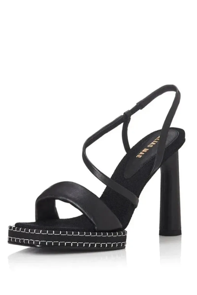 Alias Mae - Ginny Black Leather Shoes