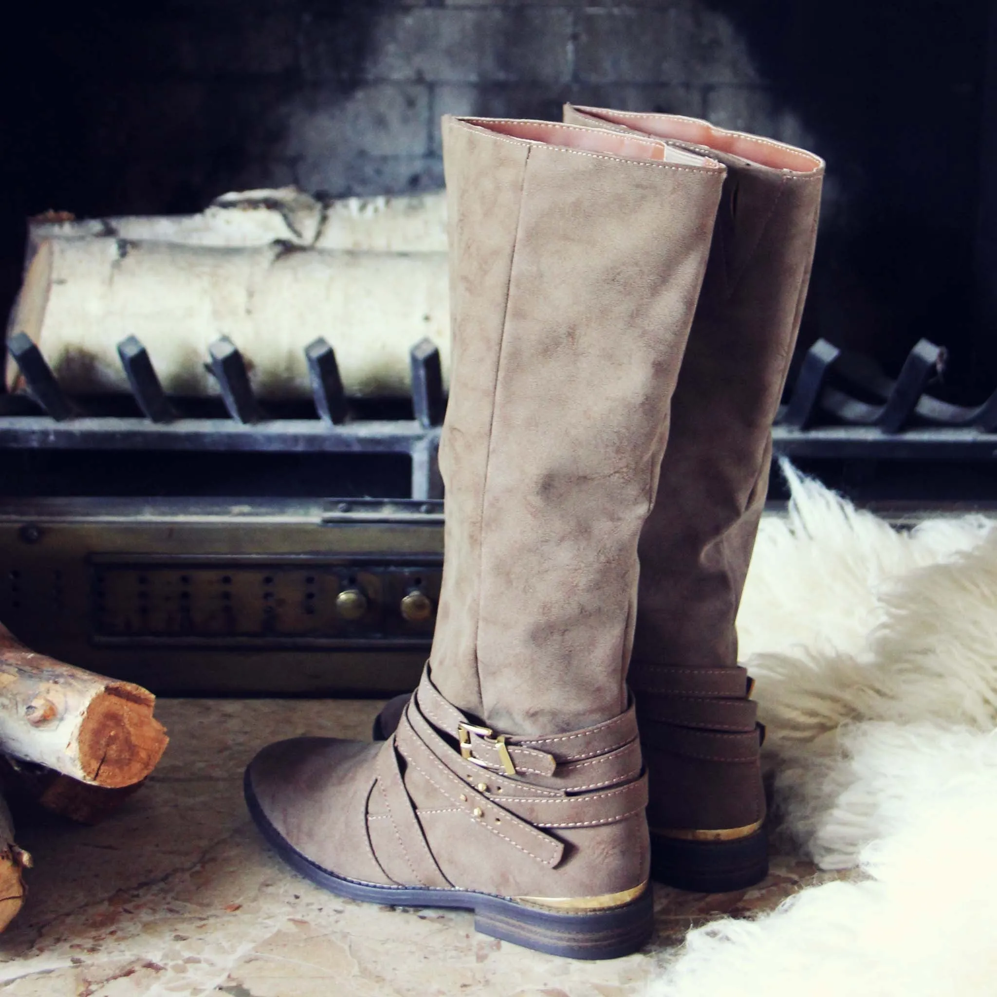 Autumn Frost Boots in Sand