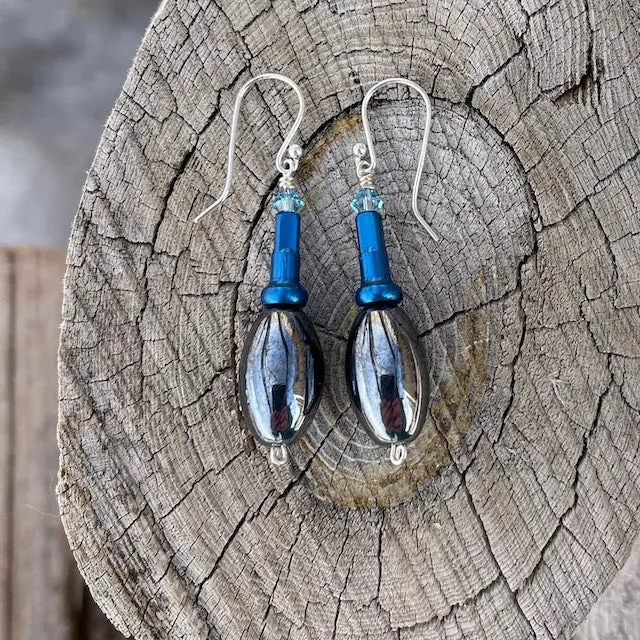 Bicycle parts earrings