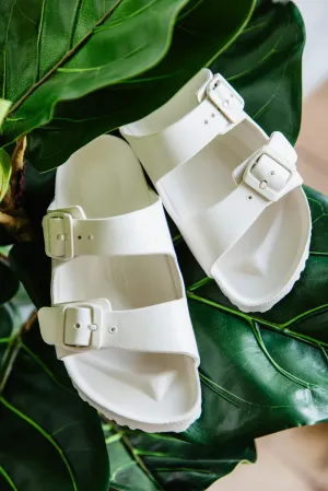 Birkenstock Arizona EVA Sandals for Women in Eggshell | 1027384