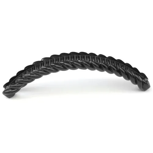 Black Barley Twist Banana Clip