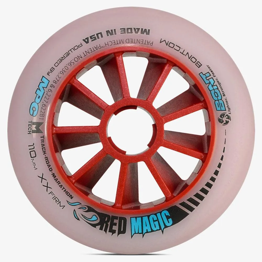 Bont Red Magic Wheel 110mm