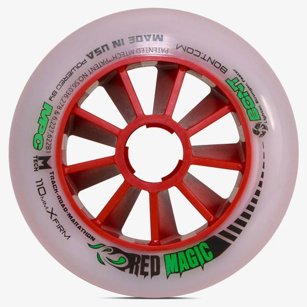 Bont Red Magic Wheel 110mm