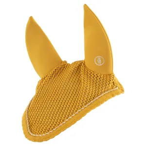 BR Elena fly veil in Harvest Gold