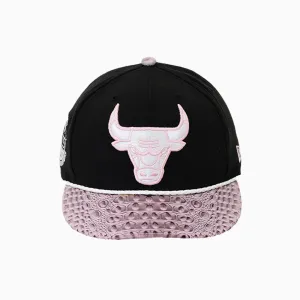 Breyer's Buck 50 Chicago Bulls Hat With Leather Visor