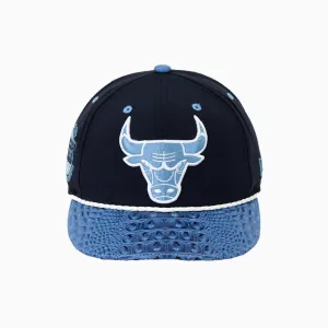 Breyer's Buck 50 Chicago Bulls Hat With Leather Visor