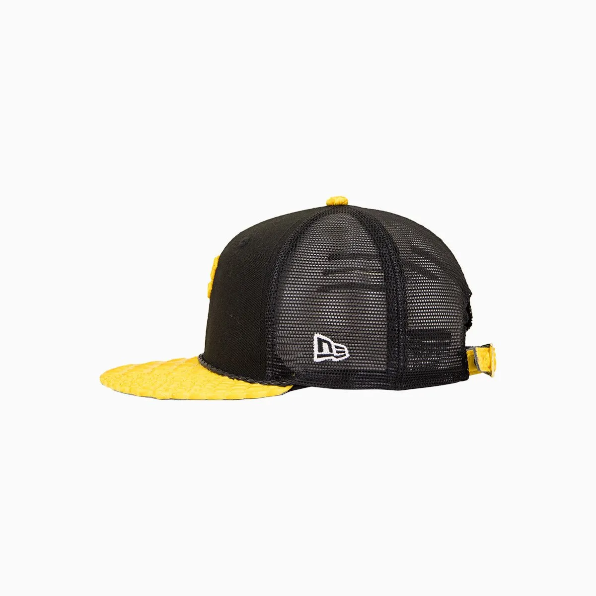 Breyer's Buck 50 Pittsburgh Pirates Trucker Hat With Leather Visor
