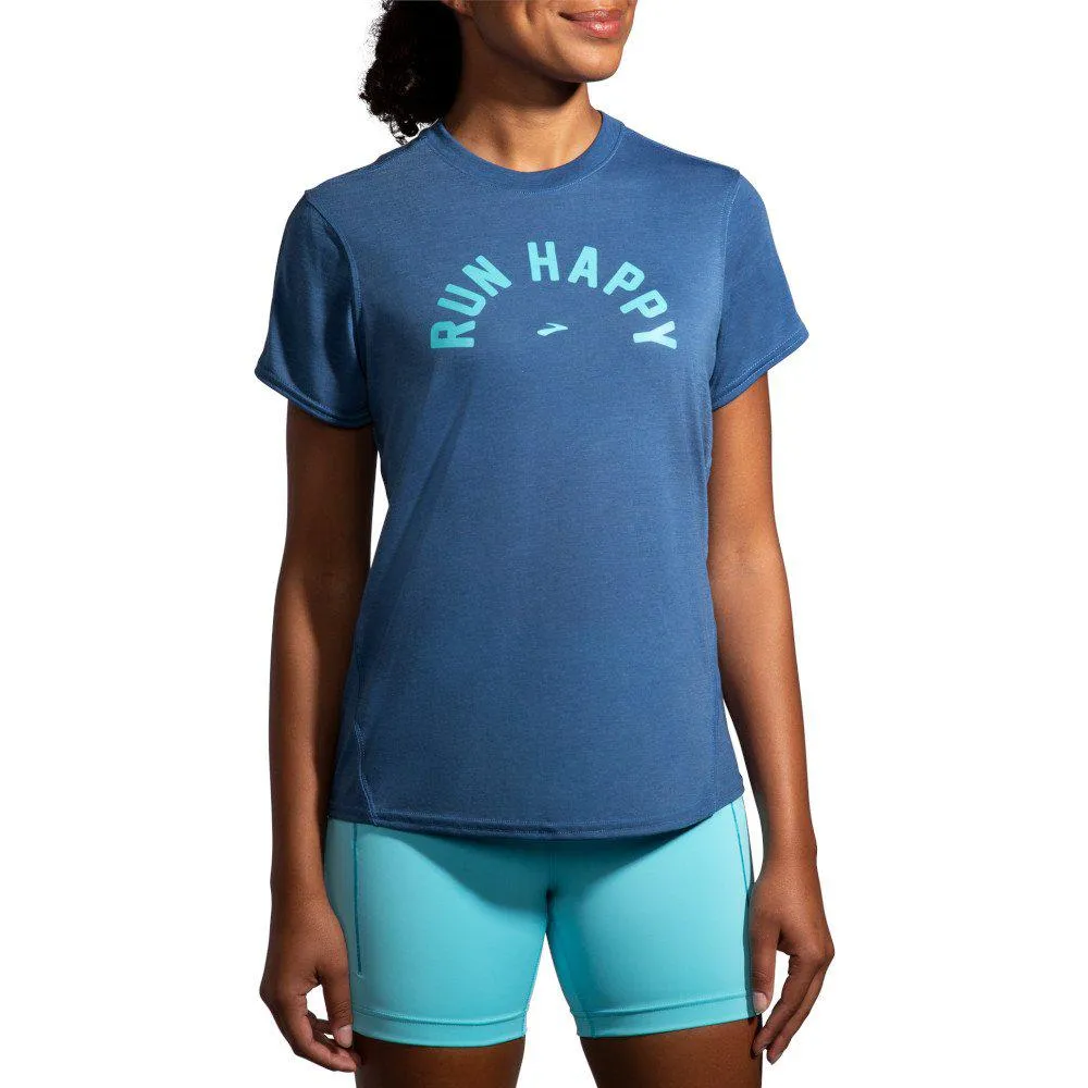 Brooks Women's Distance Graphic Short Sleeve Shirt