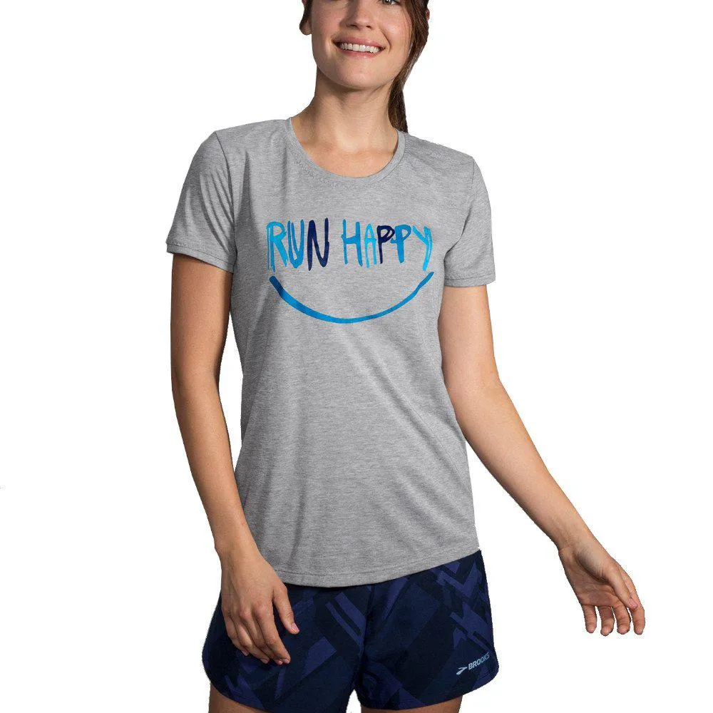 Brooks Women's Distance Graphic Short Sleeve Shirt