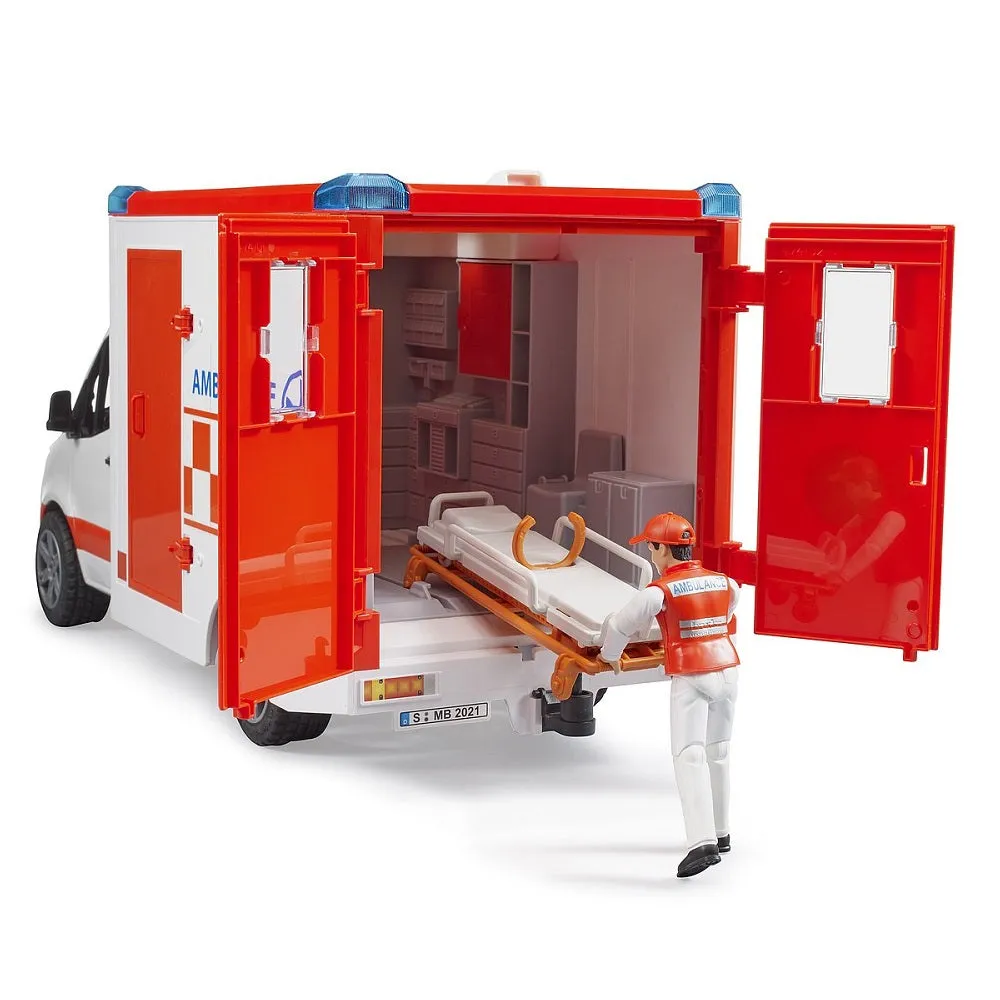 Bruder MB Sprinter Ambulance with Driver