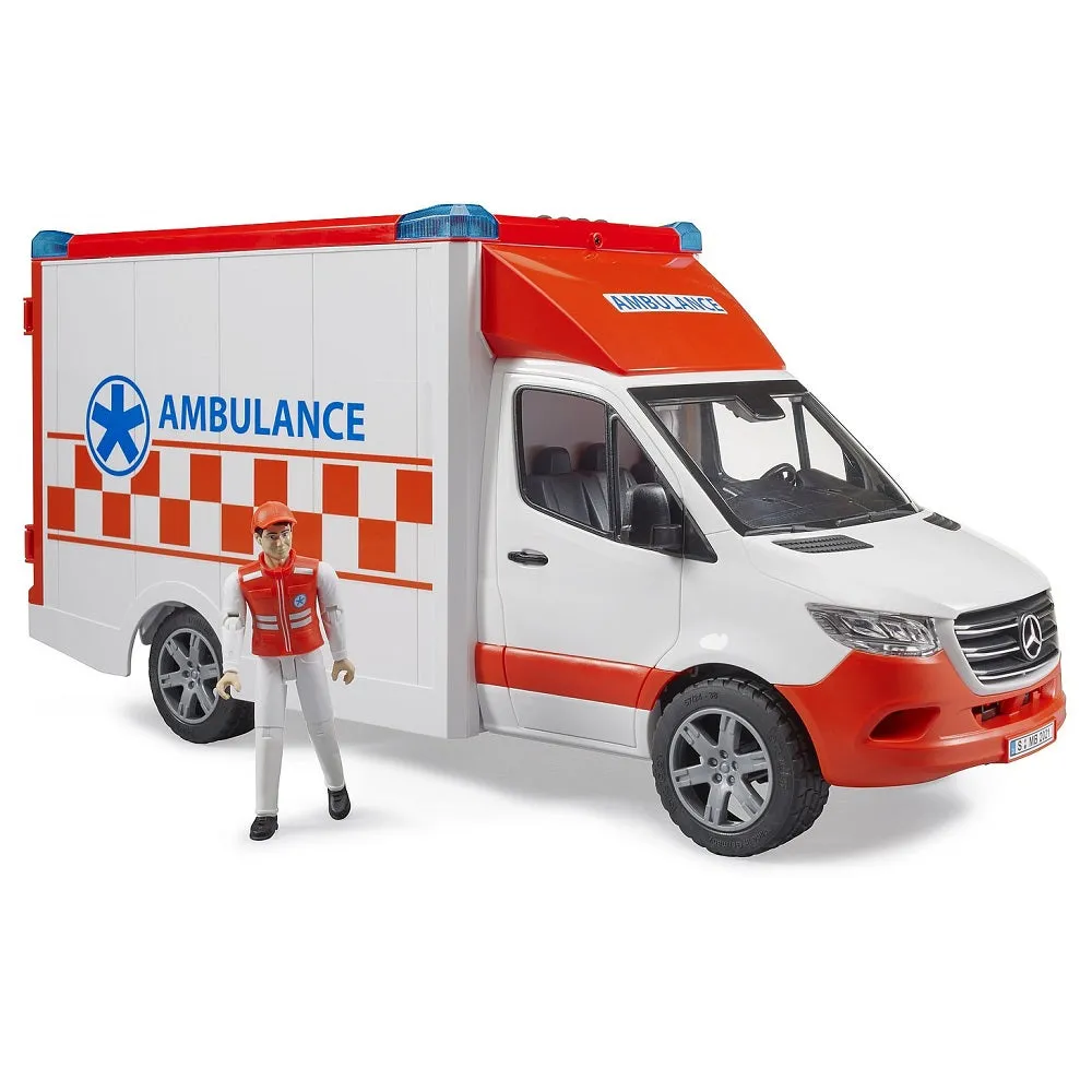 Bruder MB Sprinter Ambulance with Driver