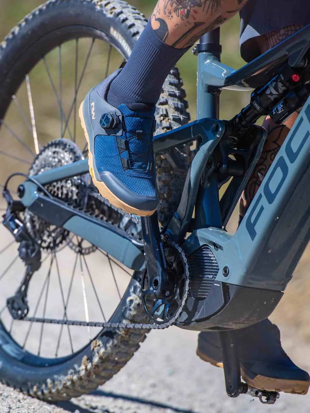 Buty rowerowe NORTHWAVE Rockit Plus niebieskie