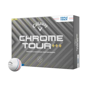 Callaway Chrome Tour Triple Diamond Triple Track Golf Balls 2025