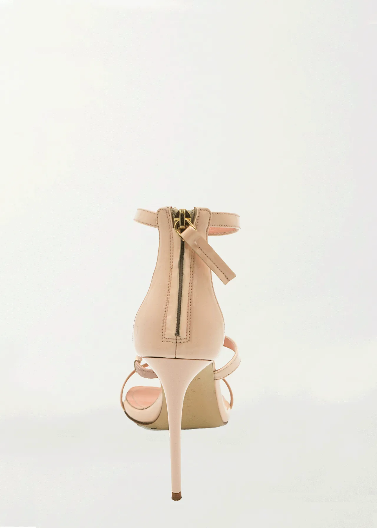 Calypso Strap Heel in Nude