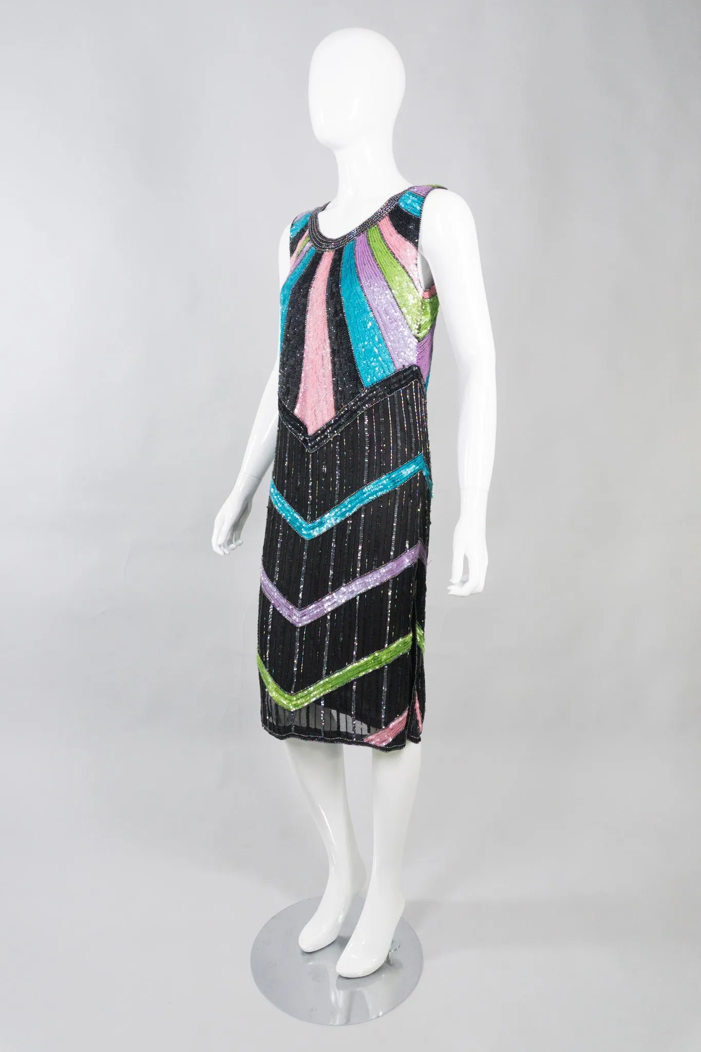 Candy Chevron Dress