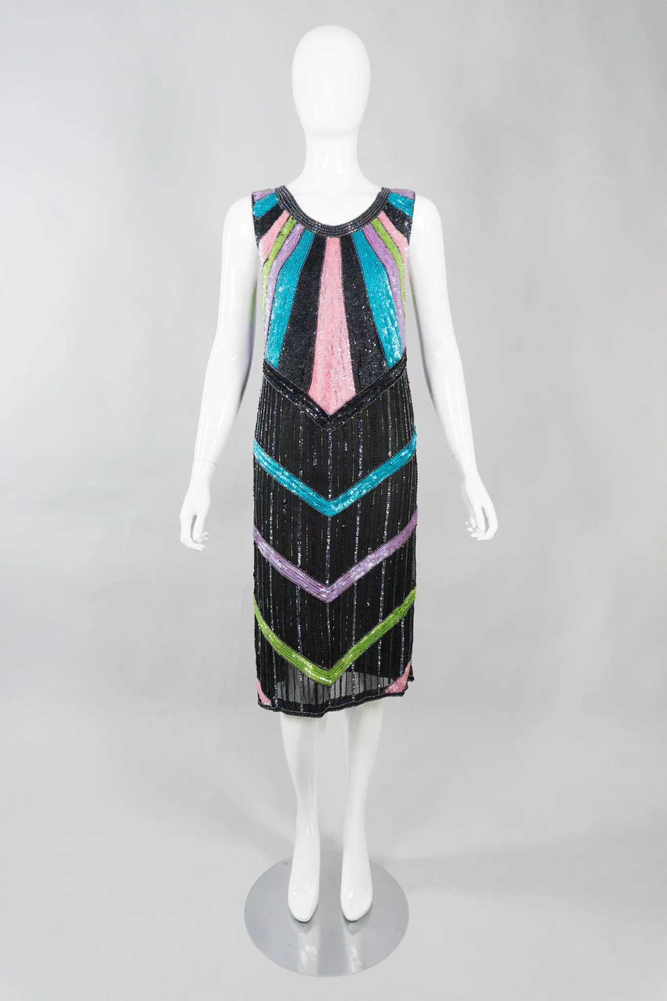 Candy Chevron Dress