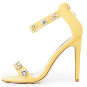 Cape Robbin Suzzy-58 High Heel YELLOW