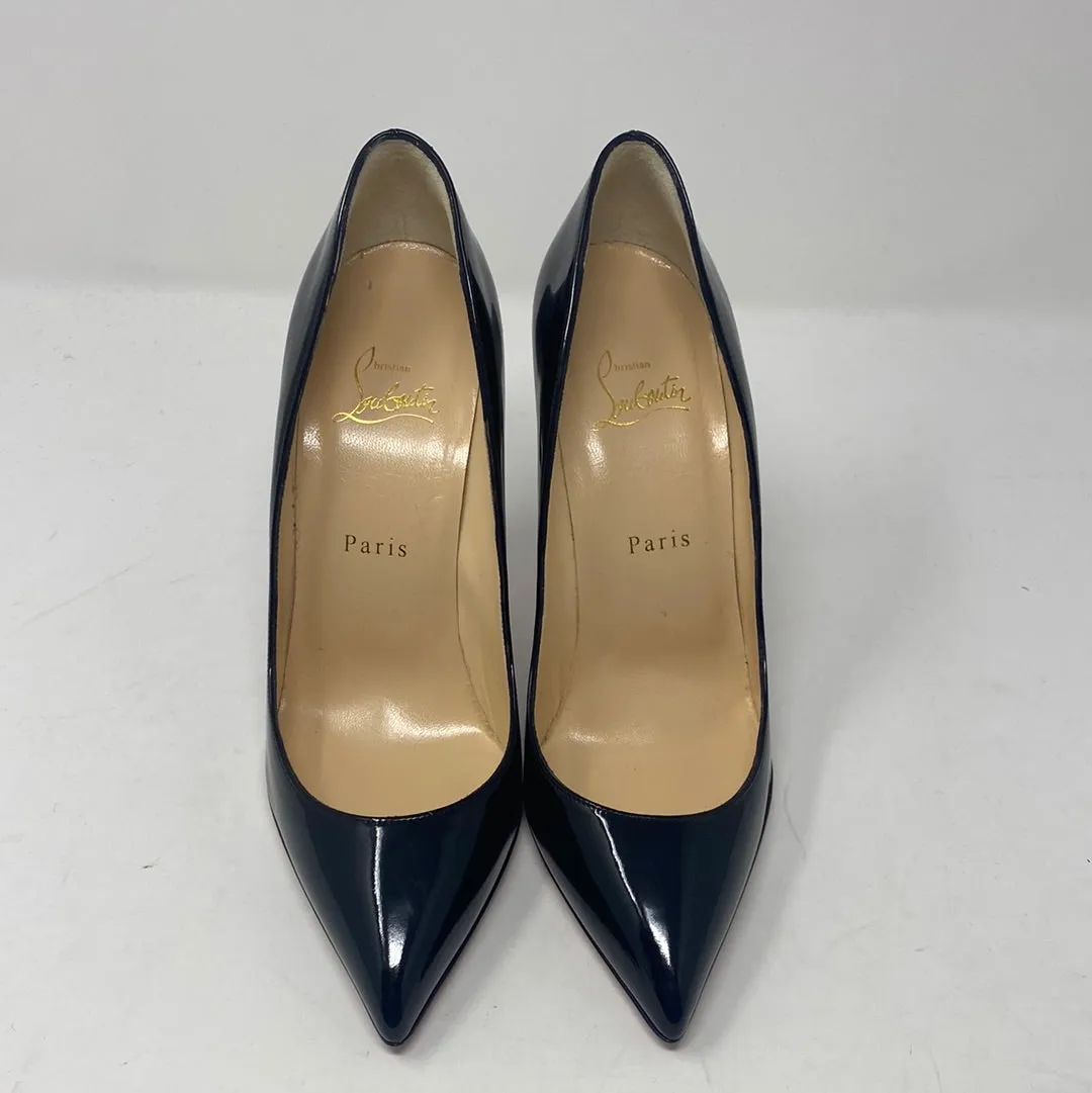 Christian Louboutin Black Patent Leather So Kate