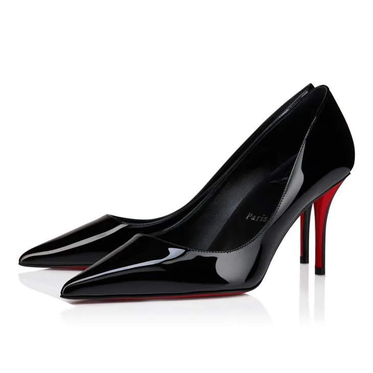 Christian Louboutin Miss Z 80 Patent Heel in Black | In-Store Only