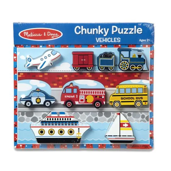 CHUNKY PUZZLE - VEHICLES