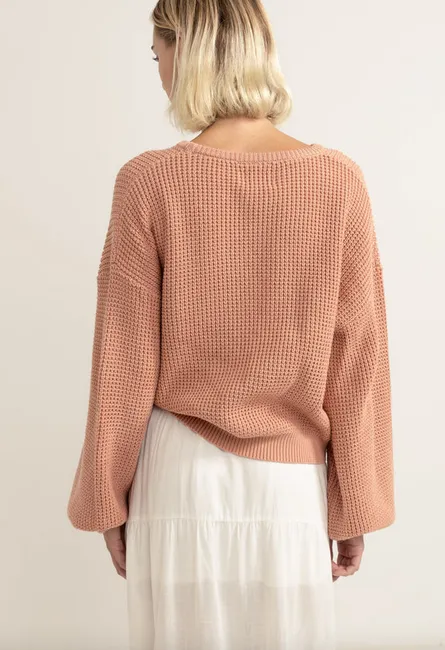 Classic Knit Jumper - Rose