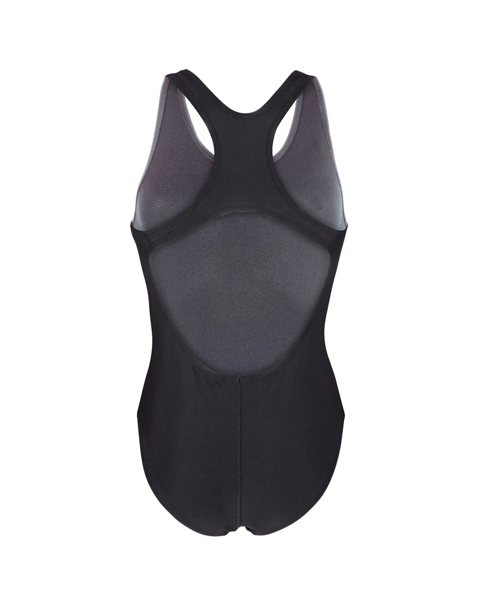 Classic Open Back Ladies Swimsuit - Black
