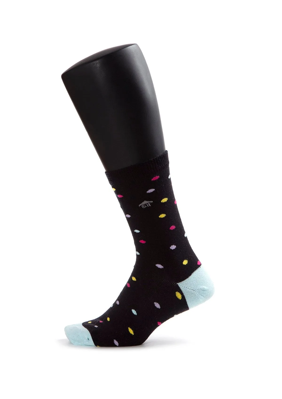 Colored Dots Design Women Socks