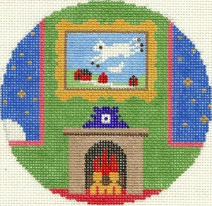Cow Jumping Over the Moon Ornament