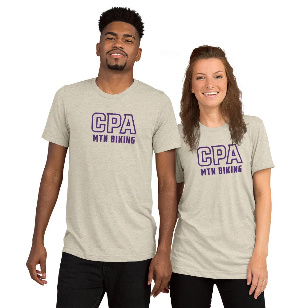 CPA Mtn Biking / Unisex Tri-Blend Tee