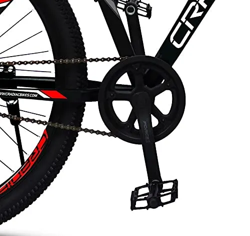 CRADIAC 29 INCH Mountain Bicycle -Black & RED, wheel size: 29 inch, frame size: 18 inch, Unisex
