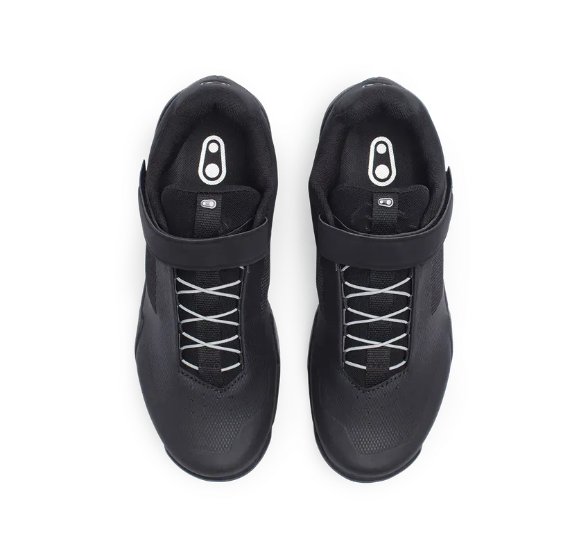 Crankbrothers Shoes Mallet E Speedlace Black / Silver - Black outsole