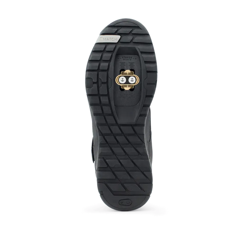 Crankbrothers Shoes Mallet E Speedlace Black / Silver - Black outsole