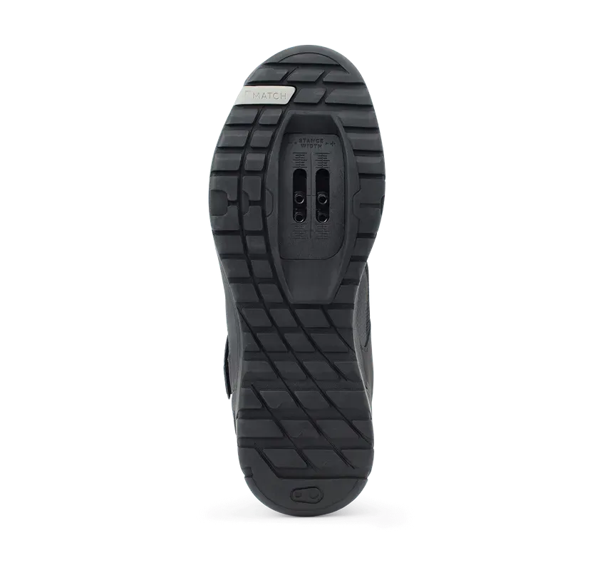 Crankbrothers Shoes Mallet E Speedlace Black / Silver - Black outsole