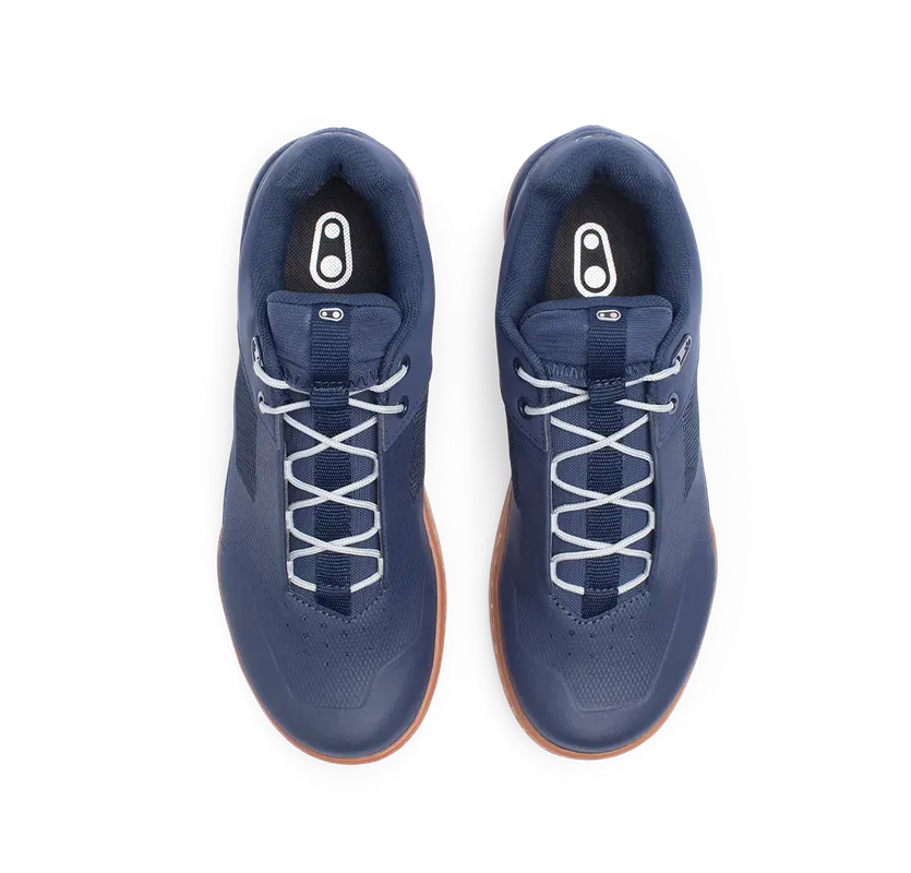 Crankbrothers Shoes Mallet Lace Navy / Silver - Gum outsole