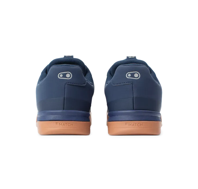 Crankbrothers Shoes Mallet Lace Navy / Silver - Gum outsole