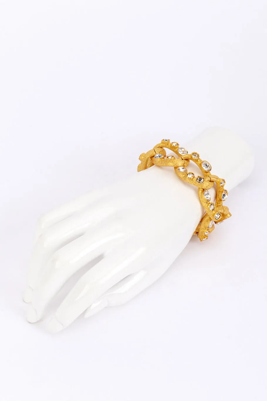 Crystal Cable Chain Bracelet